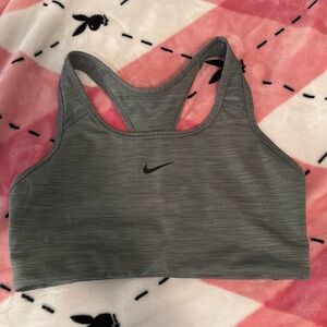 Medium Nike sports bra, gray